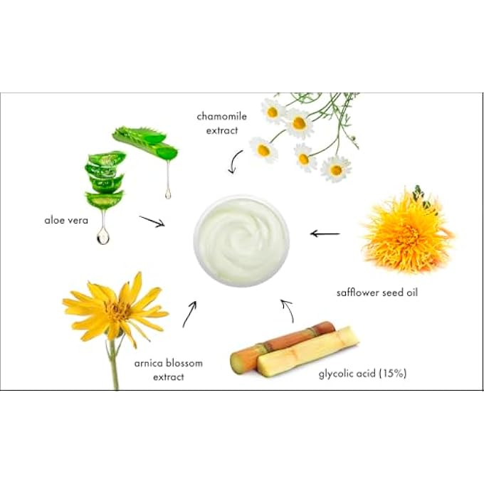 Raya GLYCOLIC CREAM X-50 WITH AHA (G-329) | EXFOLIATING FACIAL TREATMENT FOR NON-SENSITIVE SKIN BEGINNING TO SHOW SIGNS OF AGING | HELPS REDUCE LINES AND WRINKLES | MADE WITH ALPHA HYDROXY ACIDS - Image 2